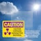 Signmission Radiation & Laser Sign, 7 in H x 10 in W, Plastic, Rectangle OS-2PACK-CR-P-710-L-10163 - alternate 7
